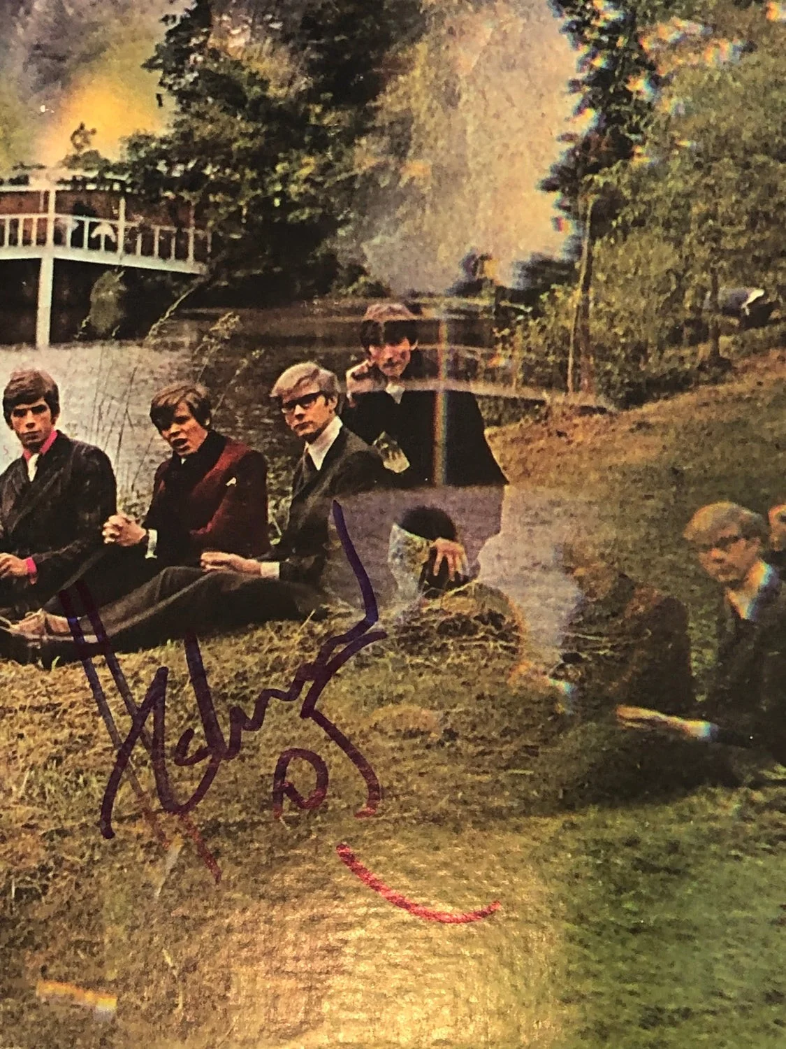 Herman Hermits Peter Noone Signed Vinyl Album Lp, image 2