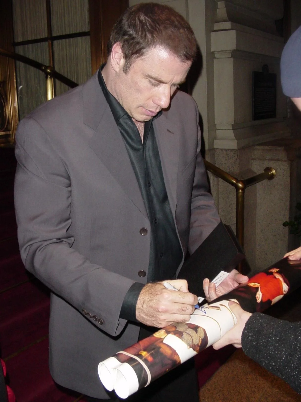 John Travolta Signed Autographed 8x10 Pulp Fiction Photo, image 3