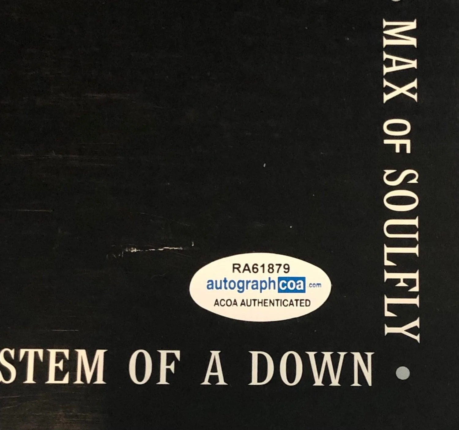 Mark McGrath Lajon Witherspoon Strait Up Signed Vinyl Album Lp Flat ACOA, image 3