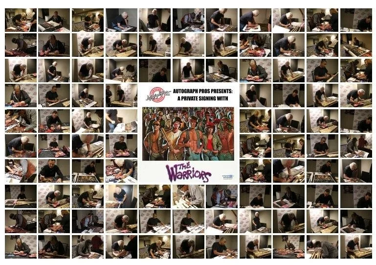 The Warriors Cast Signed Autographed Framed 24x36 Poster Exact Photo Proof ACOA, изображение 4