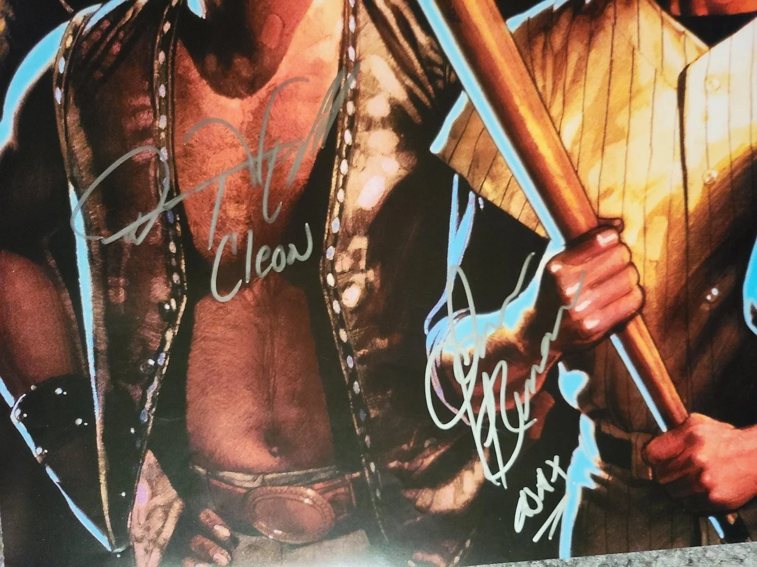 The Warriors Cast Signed Autographed Framed 24x36 Poster Exact Photo Proof, изображение 3