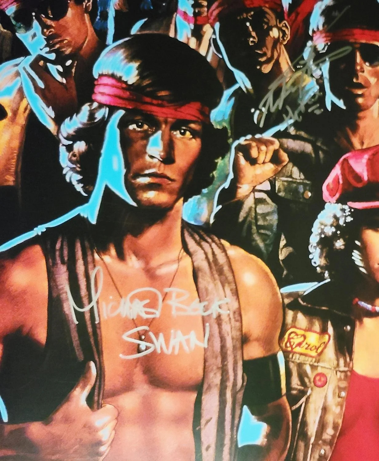 The Warriors Cast Signed Autographed Framed 24x36 Poster Exact Photo Proof, изображение 4