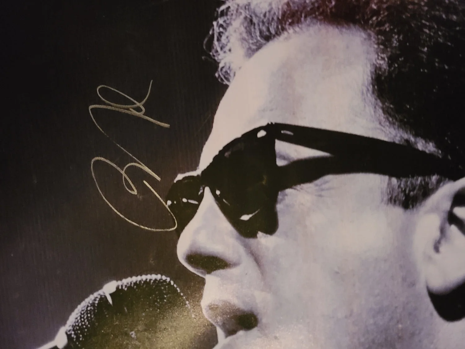 Billy Joel Live Concert Piano Man Autographed Framed 24x36 Canvas Photo Poster A, image 2