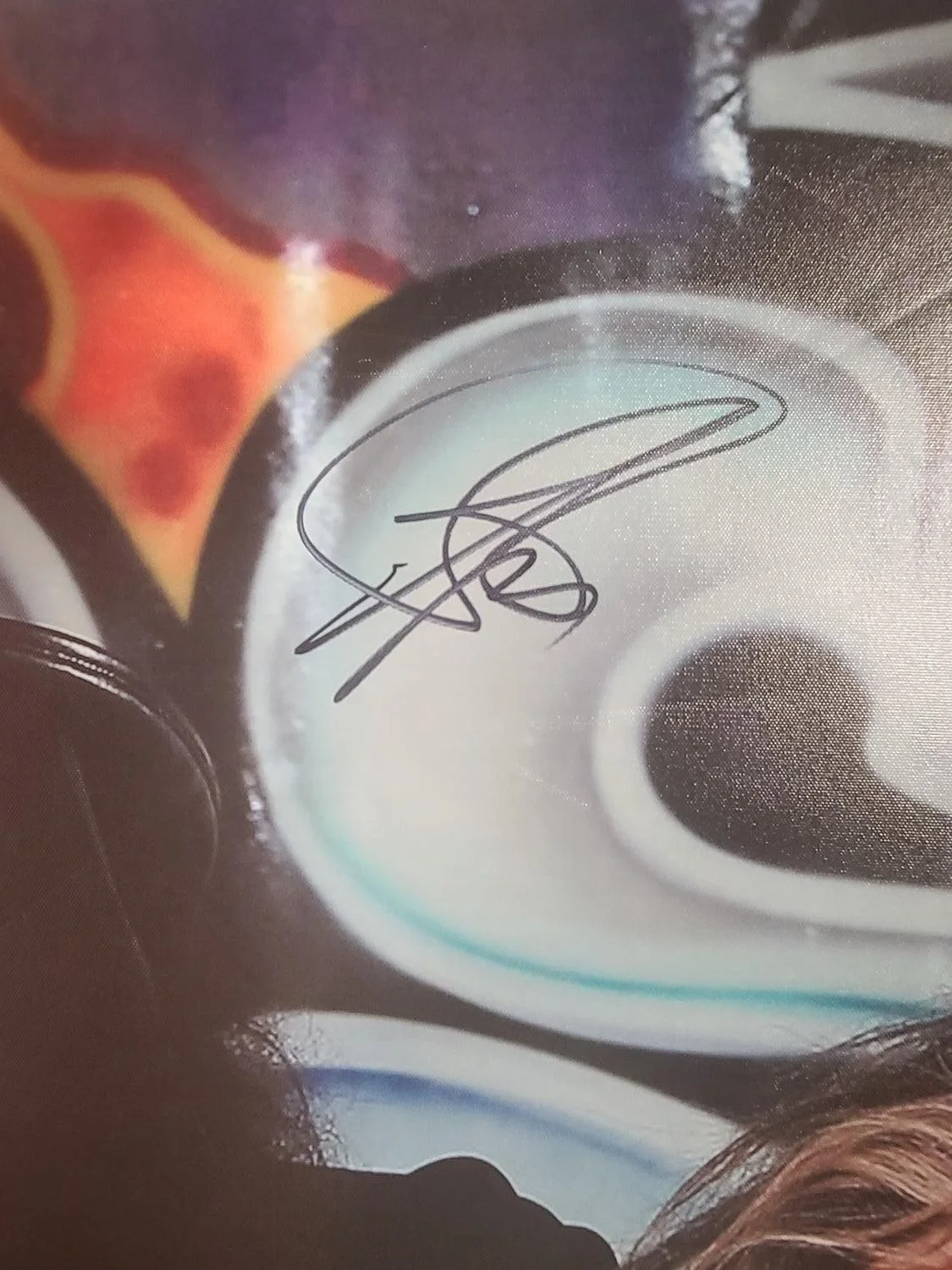 Aerosmith Steven Tyler Autographed w Slash Framed 24x36 Canvas Photo Print ACOA, изображение 4