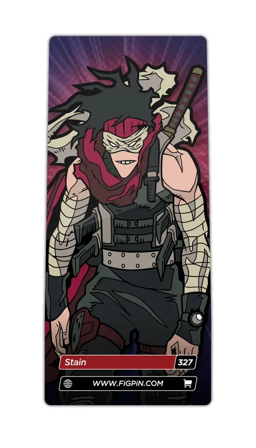 FiGPiN Stain (0327) My Hero Academia 3-Inch Enamel Pin, image 2