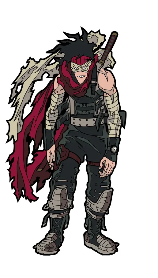 FiGPiN Stain (0327) My Hero Academia 3-Inch Enamel Pin, image 4