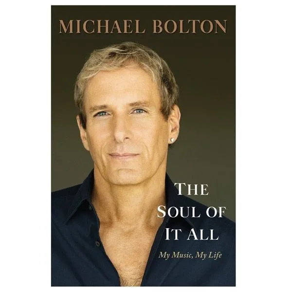 Michael Bolton Signed Autographed The Soul of It All HC Book RD, изображение 2