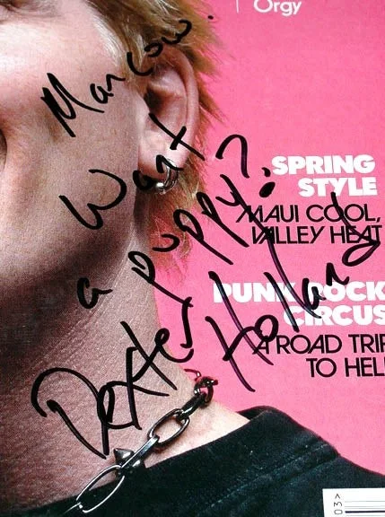Offspring Dexter Holland Signed Autographed Spin Magazine, image 2