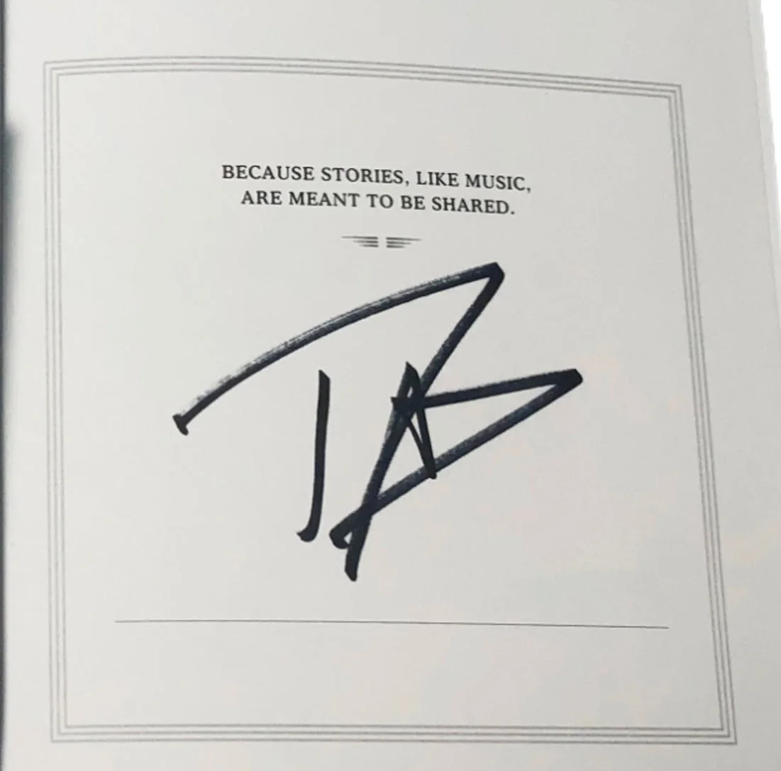 Dave Grohl Foo Fighters Nirvana Autographed The Storyteller Book 1st Edition, image 2