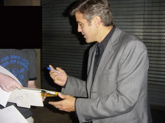 George Clooney Signed Autographed 8x10 Photo Up In The Air, изображение 5