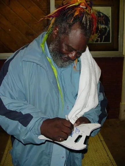 George Clinton P-Funk Signed Autographed 8x10 Photo ACOA, изображение 4