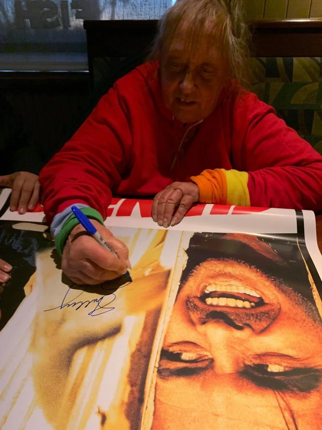 Shelley Duvall Joe Turkel Danny Lloyd Autographed The Shining Cast Signed 24x36, изображение 4
