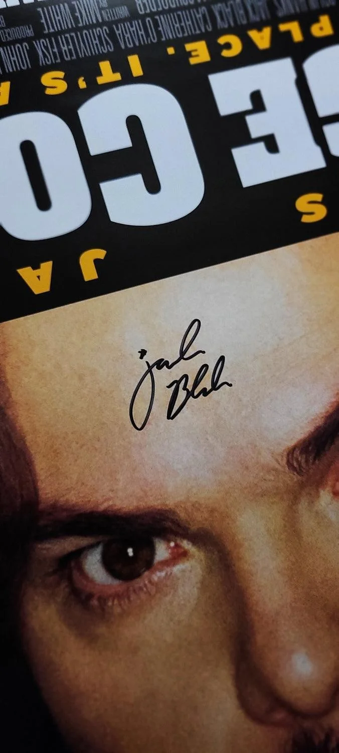 Orange County Jack Black Colin Hanks Cast Autographed Original Poster, image 3