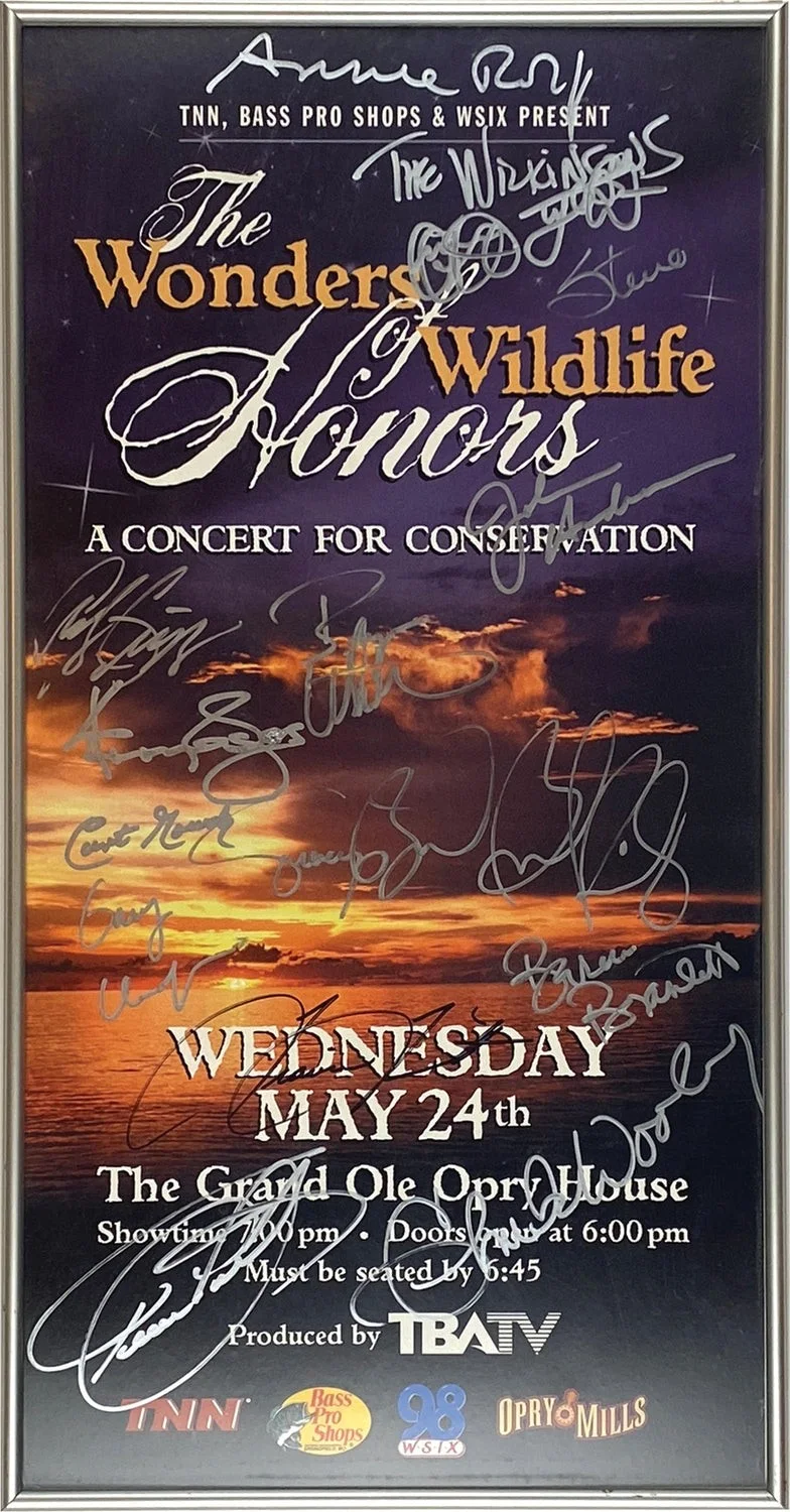 Grand Ole? Opry Multi-Autographed Framed Poster Kenny Rogers Brad Paisley Plus, изображение 2
