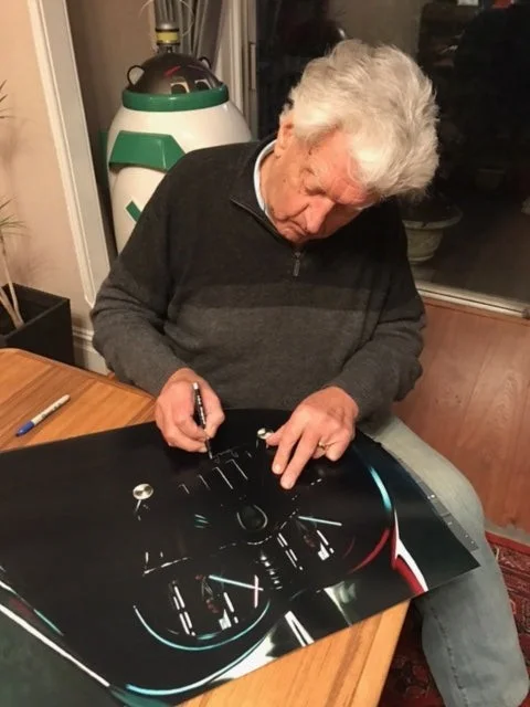 Dave Prowse Autographed Star Wars Darth Vader 16x20 Photo ACOA Exact Proof ACOA, изображение 2