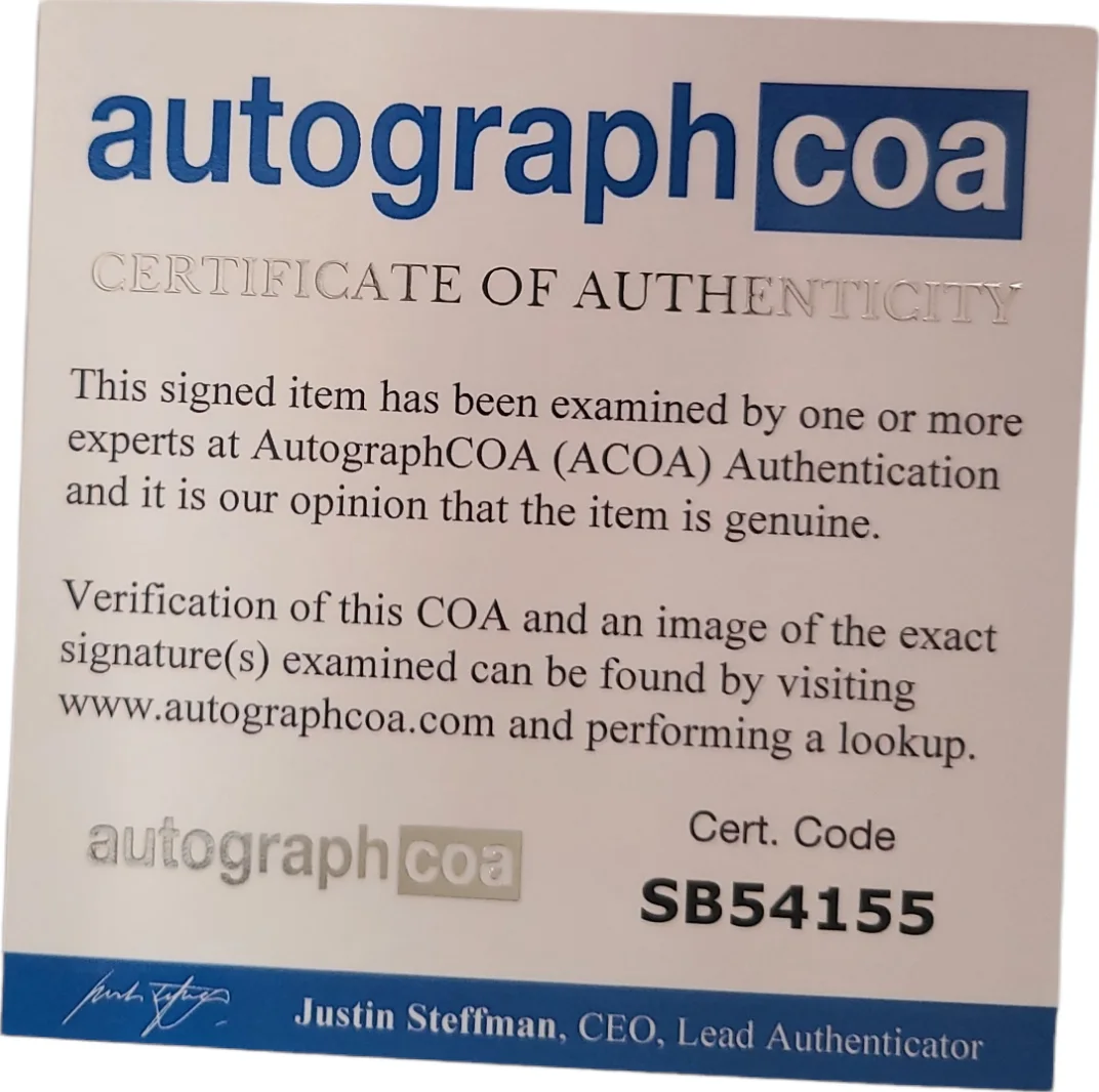 Corey Feldman The Goonies Signed Framed 24x36 Poster ACOA Exact Proof ACOA, image 3