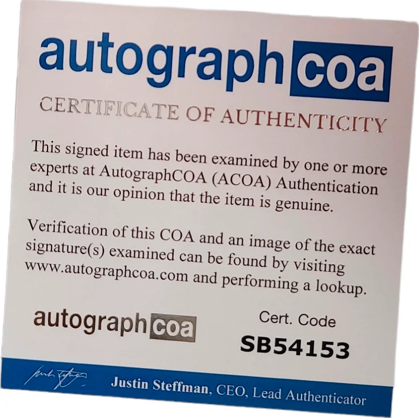Corey Feldman The Goonies Signed Framed 24x36 Poster ACOA Exact Proof ACOA, image 4