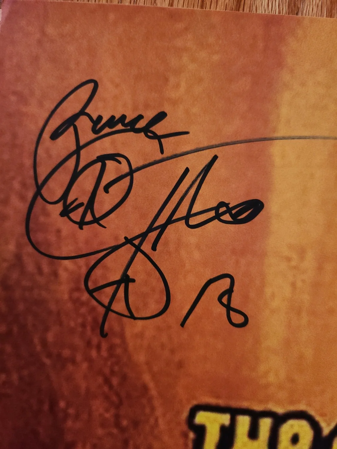 Corey Feldman The Goonies Signed 24x36 Poster ACOA Exact Proof ACOA, image 2