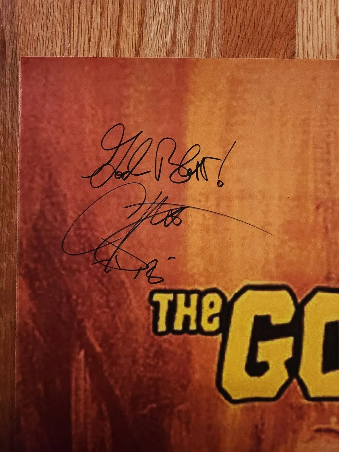 Corey Feldman The Goonies Signed 24x36 Poster ACOA Exact Proof, image 3