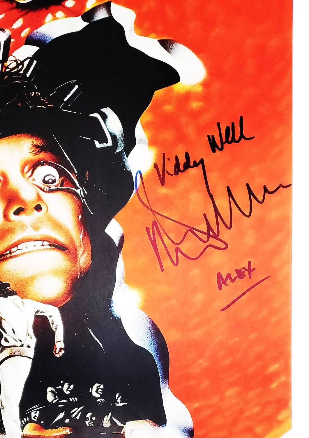 Clockwork Orange Malcolm McDowell Signed Autographed 24x36 Photo Poster, image 2
