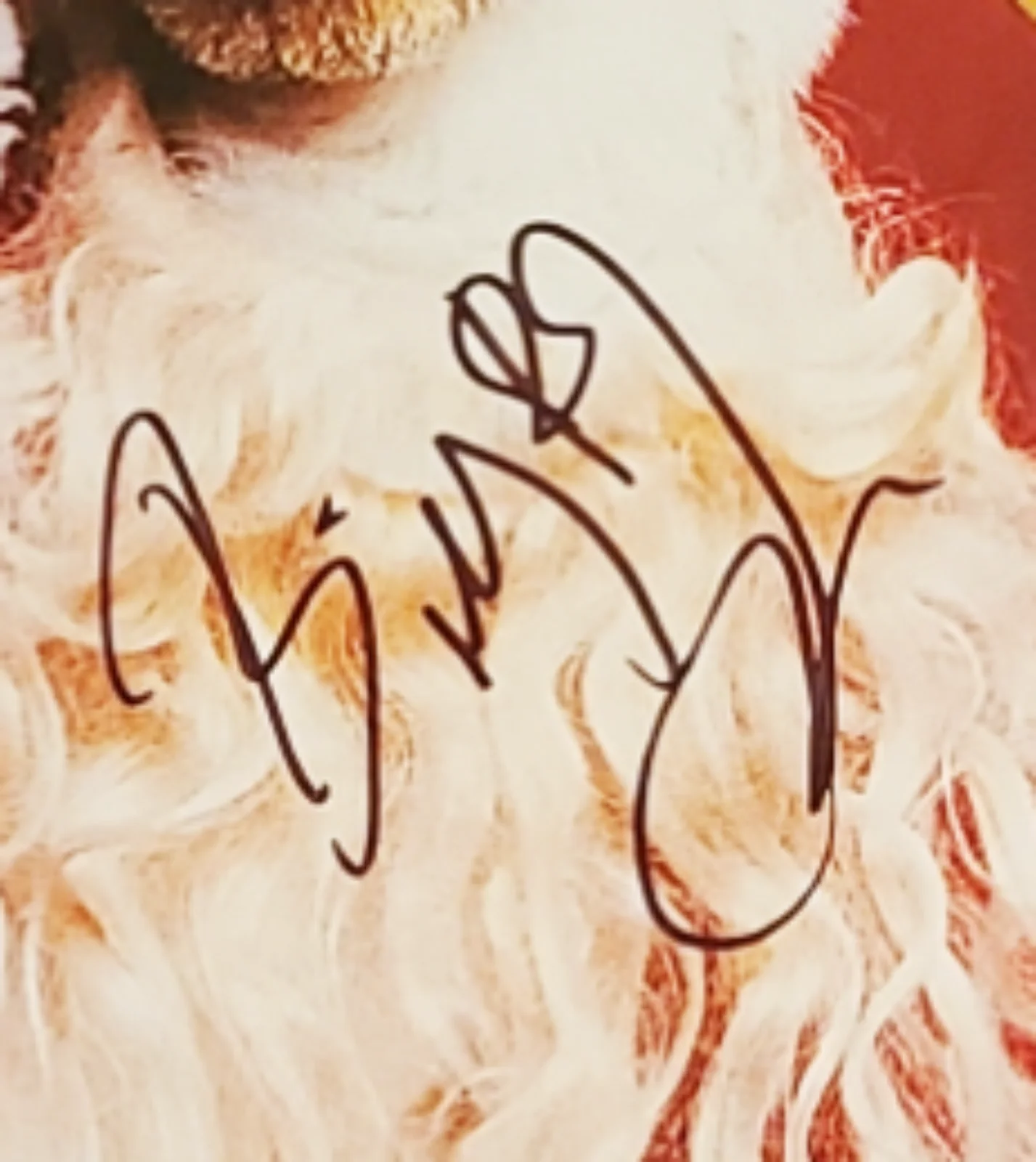 Billy Bob Thornton Autographed Bad Santa Poster w Movie Quote Exact Proof, изображение 5