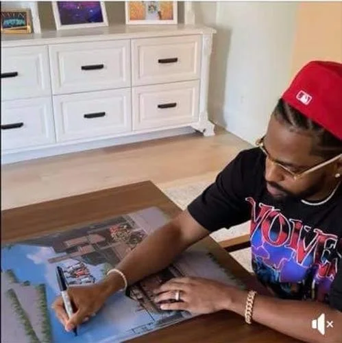 Big Sean Signed Detroit 2 18x24 Autographed Poster ACOA, изображение 2