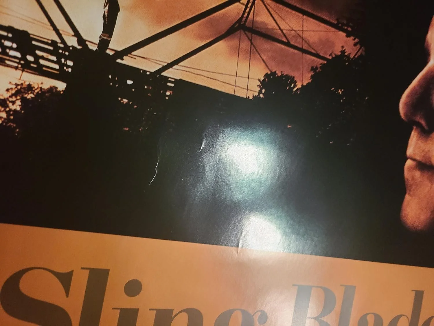 Billy Bob Thornton Autographed Original Sling Blade Poster w Movie Quote Exact P, image 3