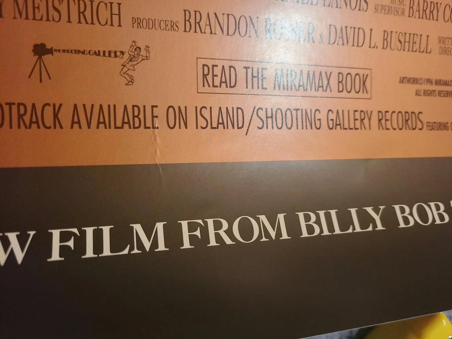 Billy Bob Thornton Autographed Original Sling Blade Poster w Movie Quote Exact P, image 4