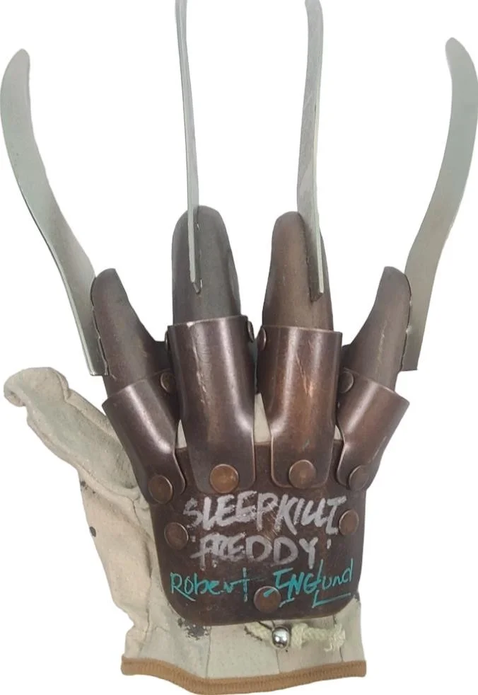 Robert Englund Signed Nightmare On Elm St Framed Glove Exact Proof ACOA, image 2