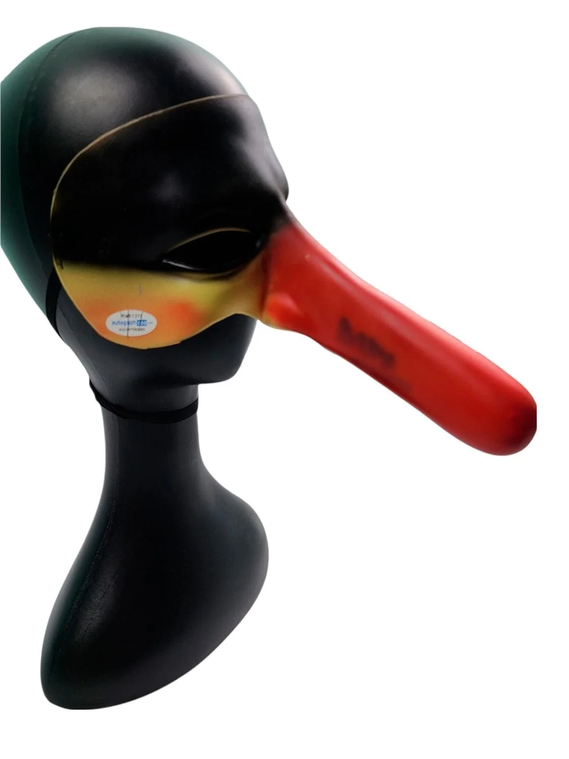 Malcolm McDowell Signed A Clockwork Orange Alex Droog Mask ACOA, image 4
