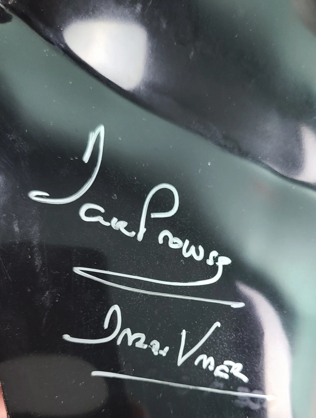 Dave Prowse Signed Star Wars Darth Vader Full Scale 1:1 Helmet Display JSA, image 4