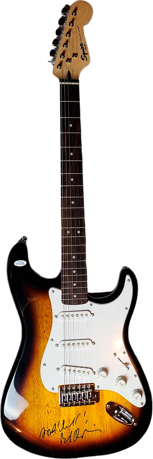 Robert De Niro Signed Autographed Guitar ACOA, image 3