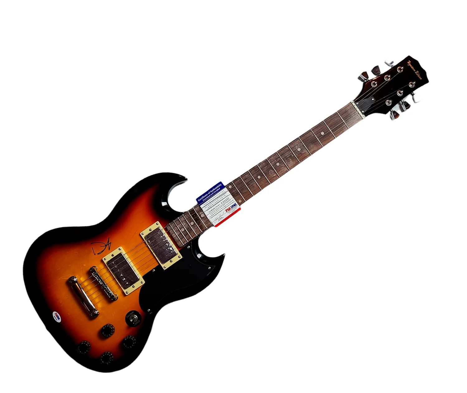 David Archuletta Signed Autographed Guitar UACC AFTAL RACC TS PSA, image 3