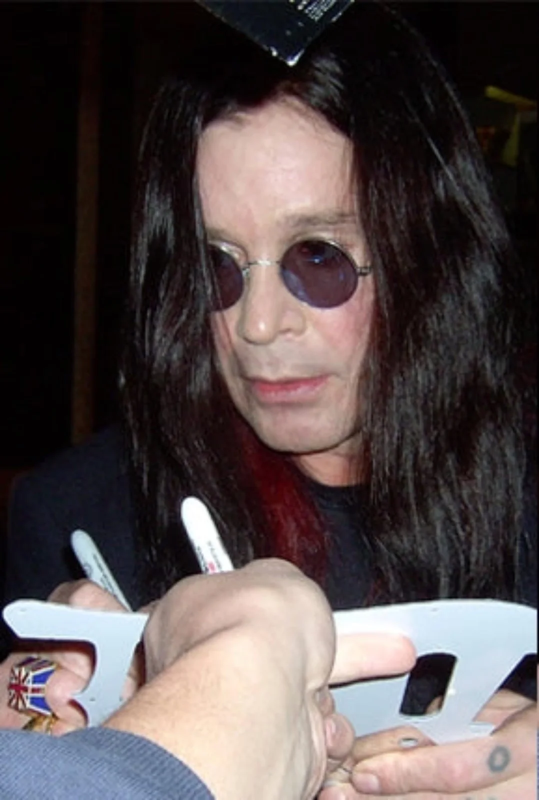 Black Sabbath Signed 1/1 Custom Graphics Photo Guitar BAS Witness BAS, изображение 5