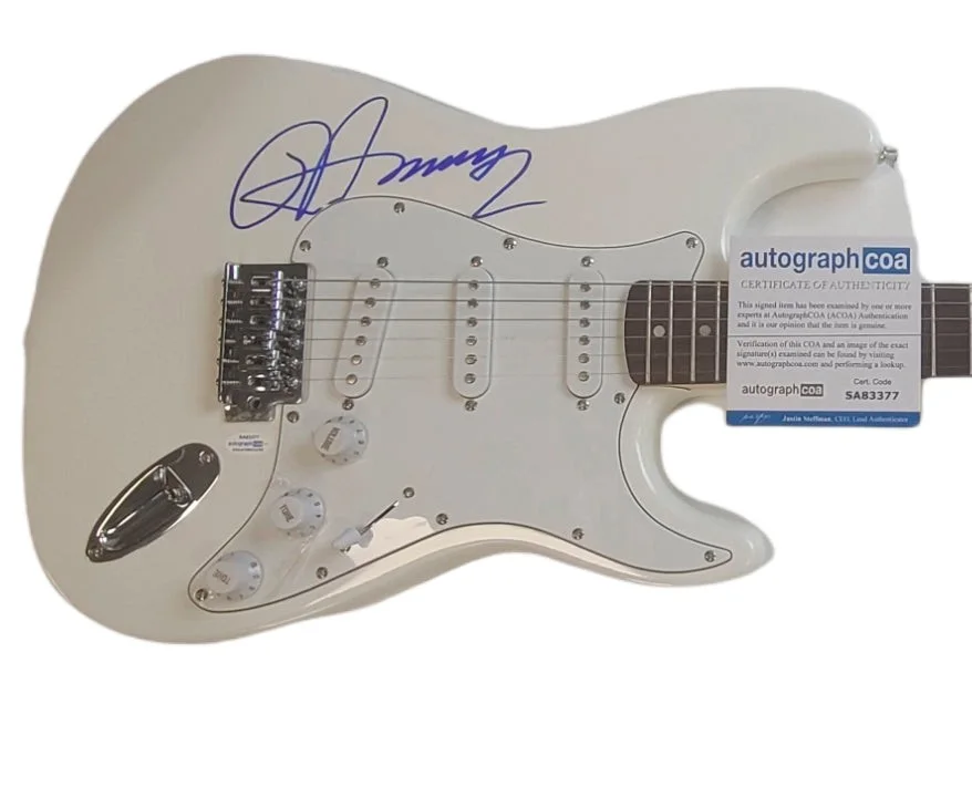 David Hasselhof Signed Autographed Stratocaster Guitar ACOA ACOA, image 2