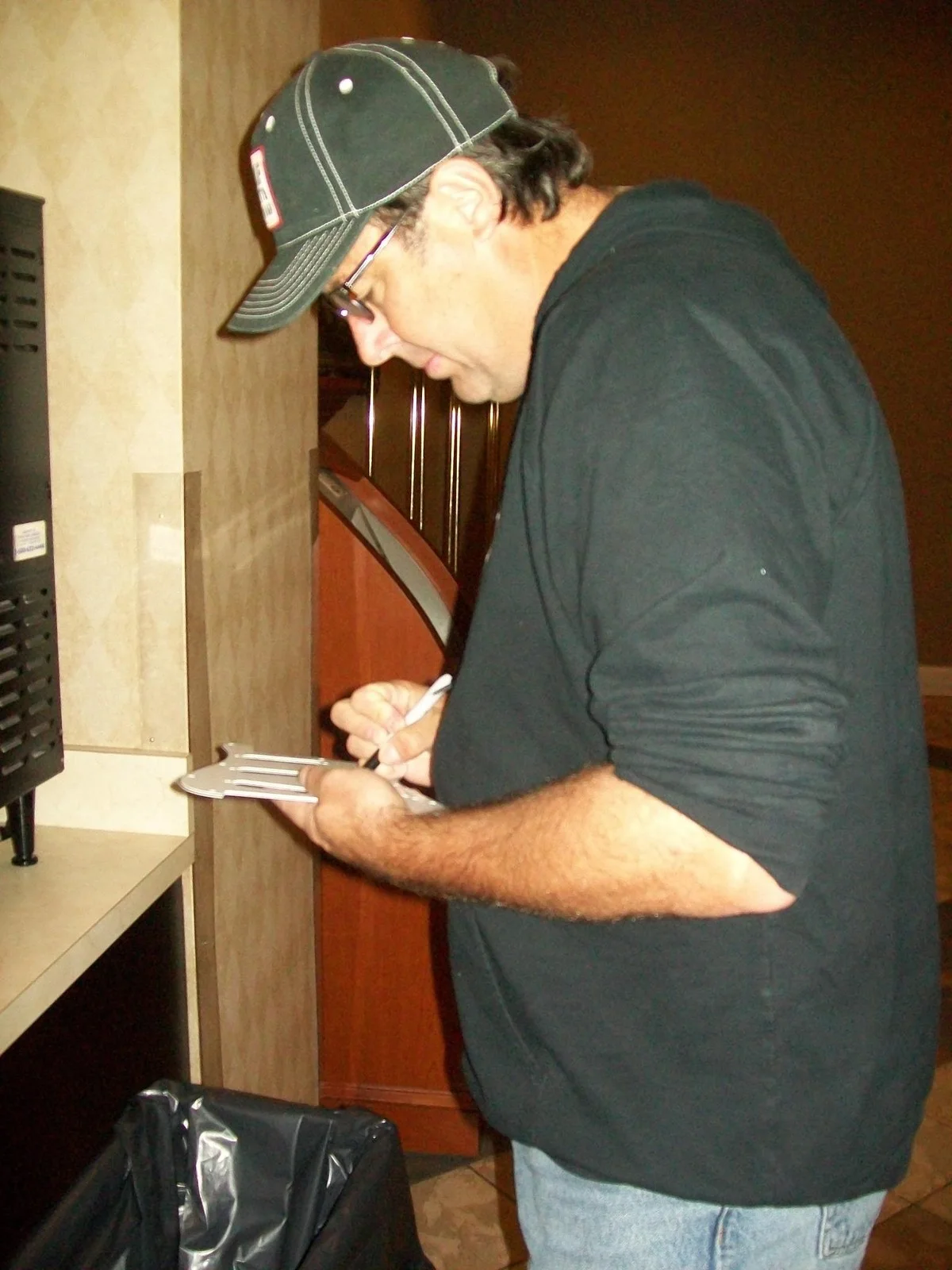 Vince Gill w Eric Clapton Autographed Custom Graphics Photo Guitar ACOA, image 5