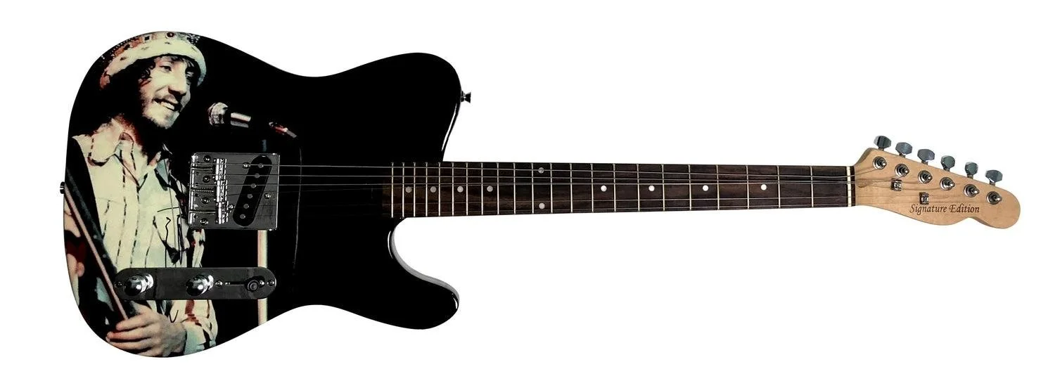 The Who Pete Townshend Signed Autographed Custom Graphics Photo Guitar, изображение 3