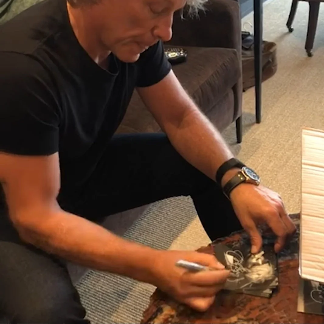 Jon Bon Jovi Signed Autographed Custom Framed 2020 CD Album Display ACOA, изображение 2