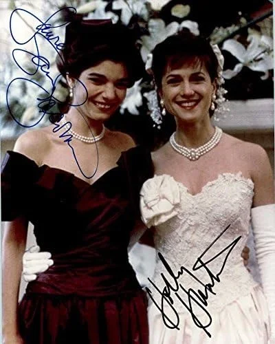 Holly Hunter — Holly Hunter & Laura San Giacomo Signed Autographed "Once Around" 8x10 Photo