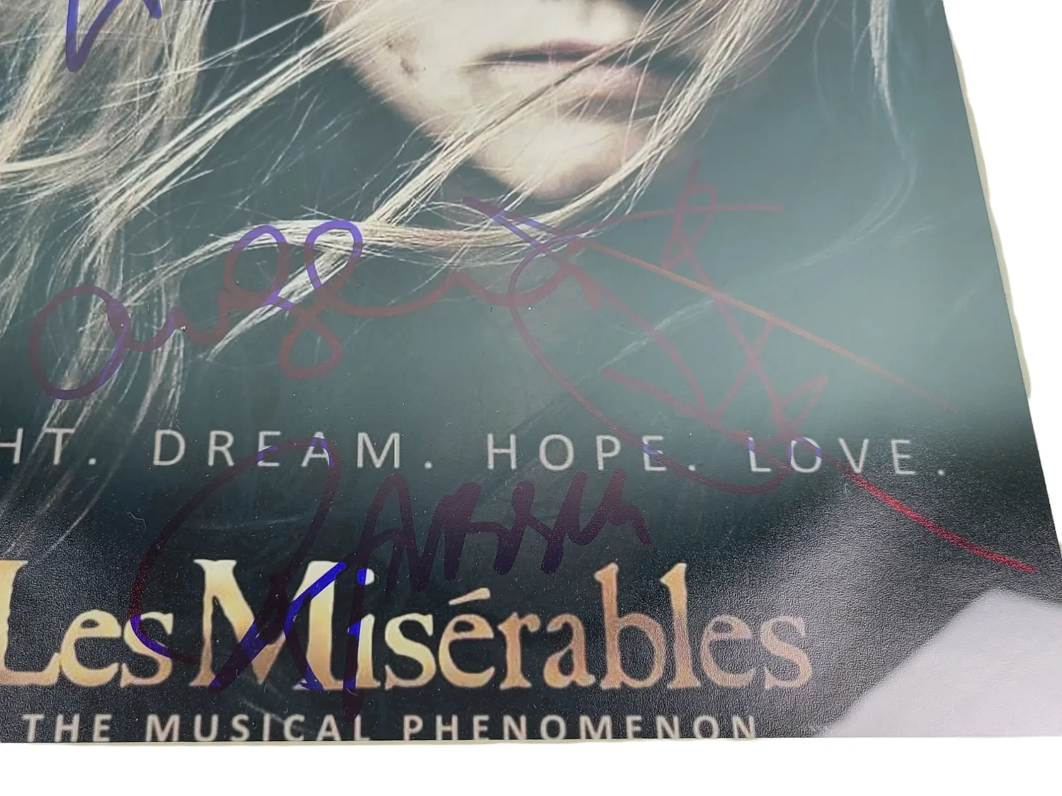 Les Miserables Autographed Photo Display Russell Crowe Anne Hathaway Hugh Jackma, изображение 3