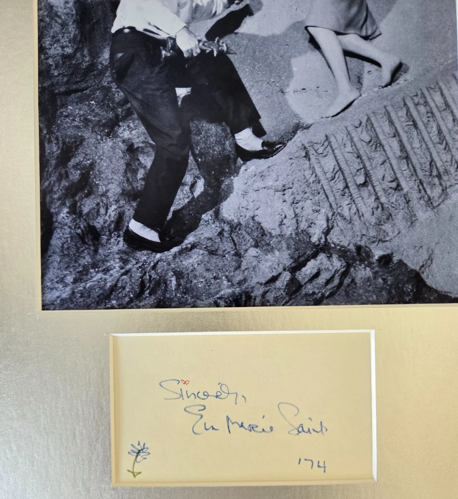 Eva Marie Saint Signed Photo Framed 11x14 Display North by Northwest, изображение 2