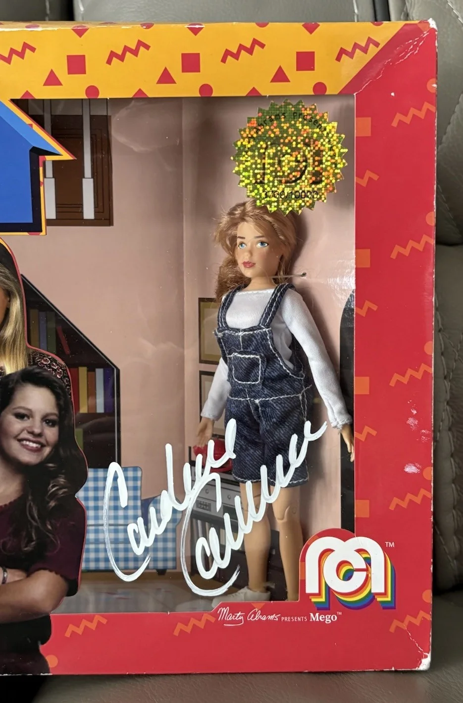 Candace Cameron Bure — Candace Cameron Bure Jodie Sweetin Signed Full House Mego Figure RARE LE JSA COA, изображение 4