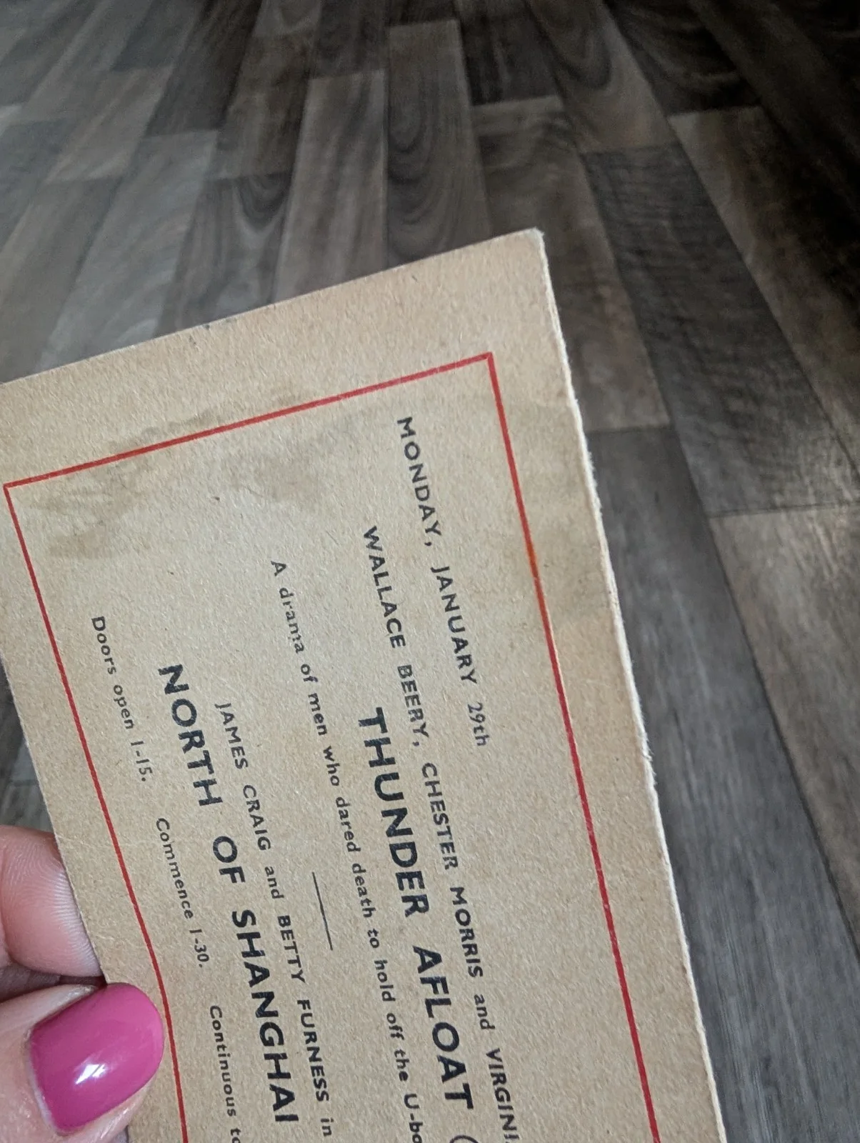 Capitol Cinema Pocket Programme 1940- ft Peter Lorre & Bela Lugosi White Zombie, изображение 4