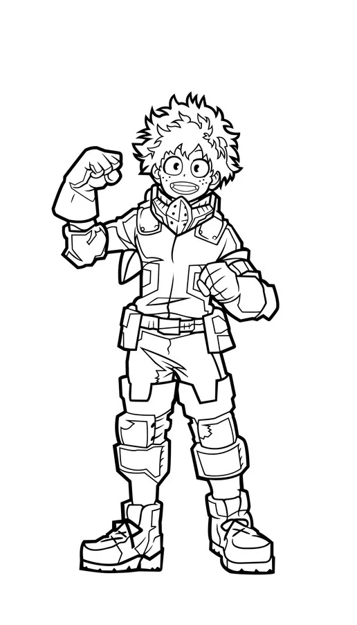 FiGPiN Izuku Midoriya (0260) My Hero Academia 3-Inch Enamel Pin, изображение 5