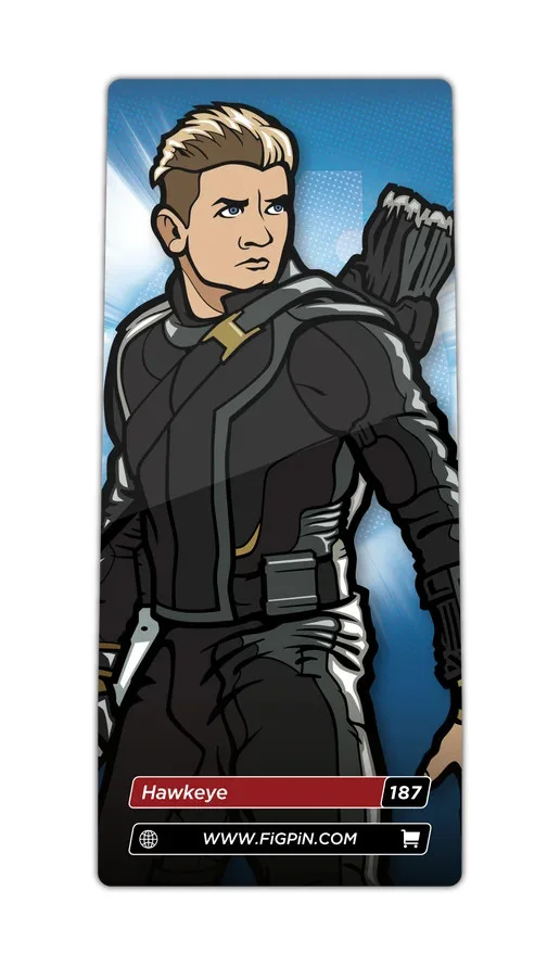 FiGPiN Hawkeye (0187) Avengers Endgame 3-Inch Enamel Pin, изображение 2