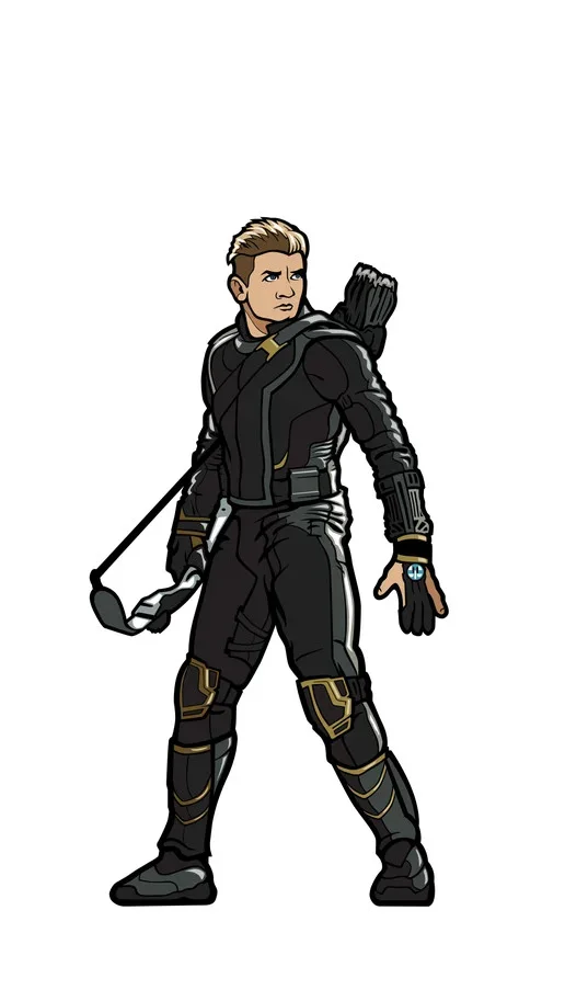 FiGPiN Hawkeye (0187) Avengers Endgame 3-Inch Enamel Pin, изображение 4