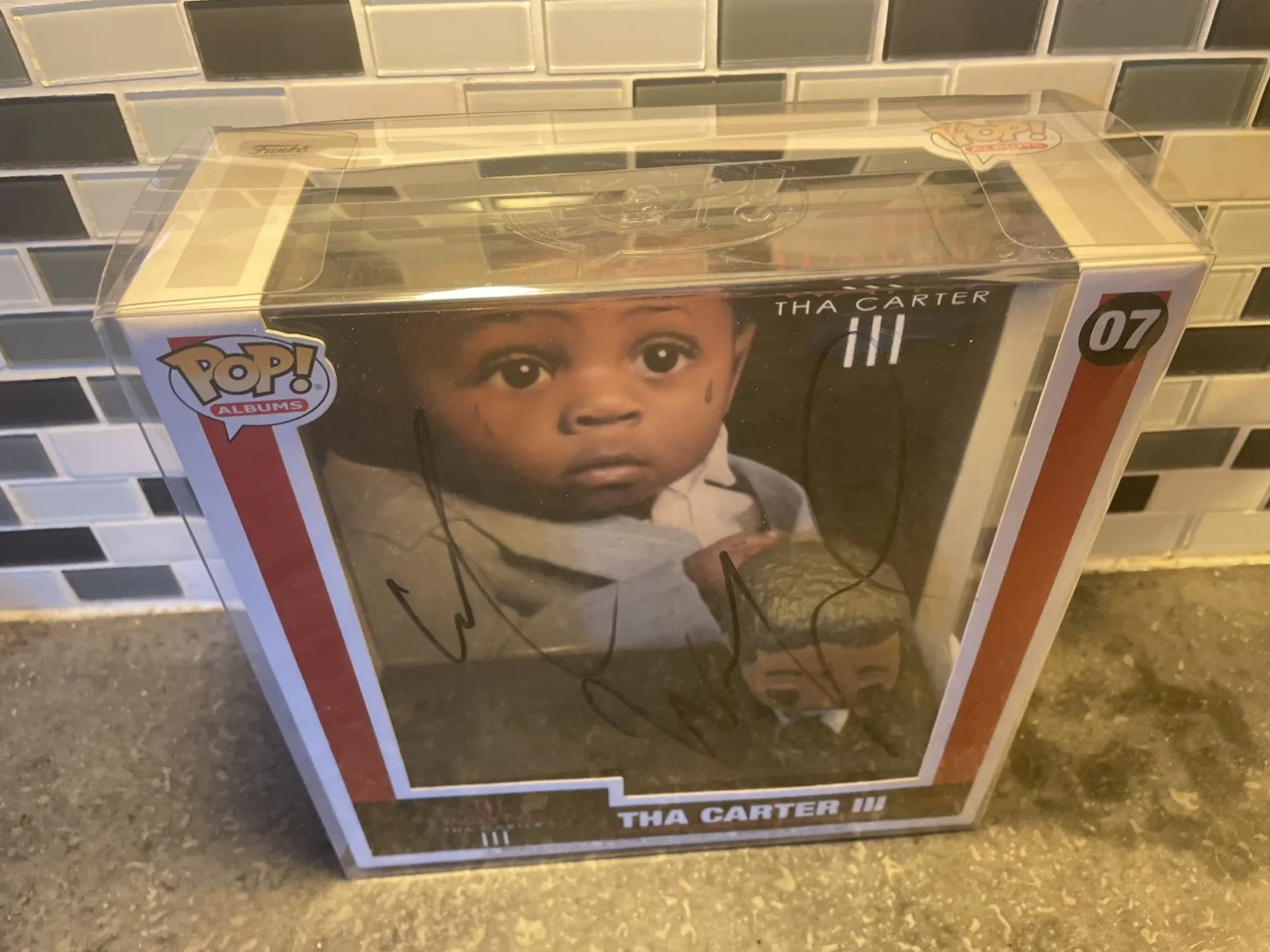 Lil Wayne Signed Tha Carter III Funko #07 - JSA Cert Exclusive Pop Albums - Mint, image 5