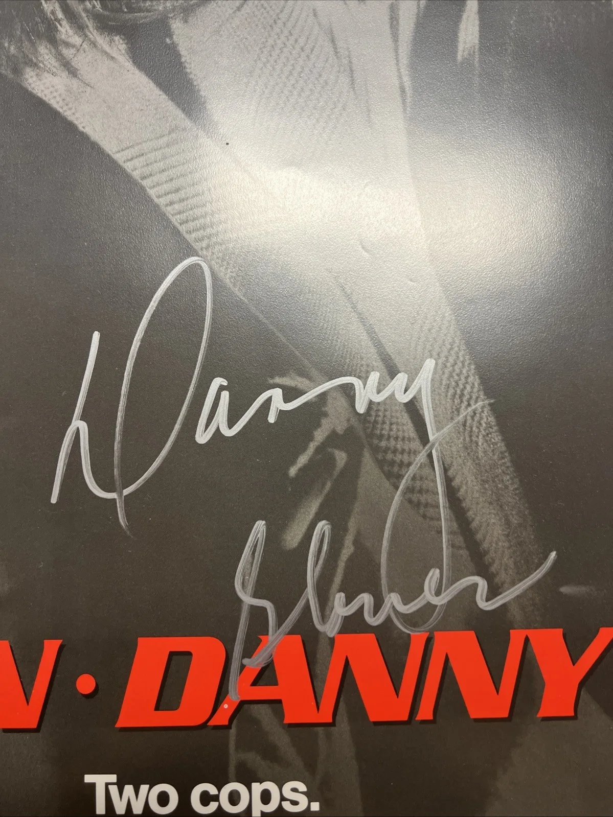 Mel Gibson, Danny Glover — Mel Gibson and Danny Glover Signed 27x40 "Lethal Weapon" Poster, image 3