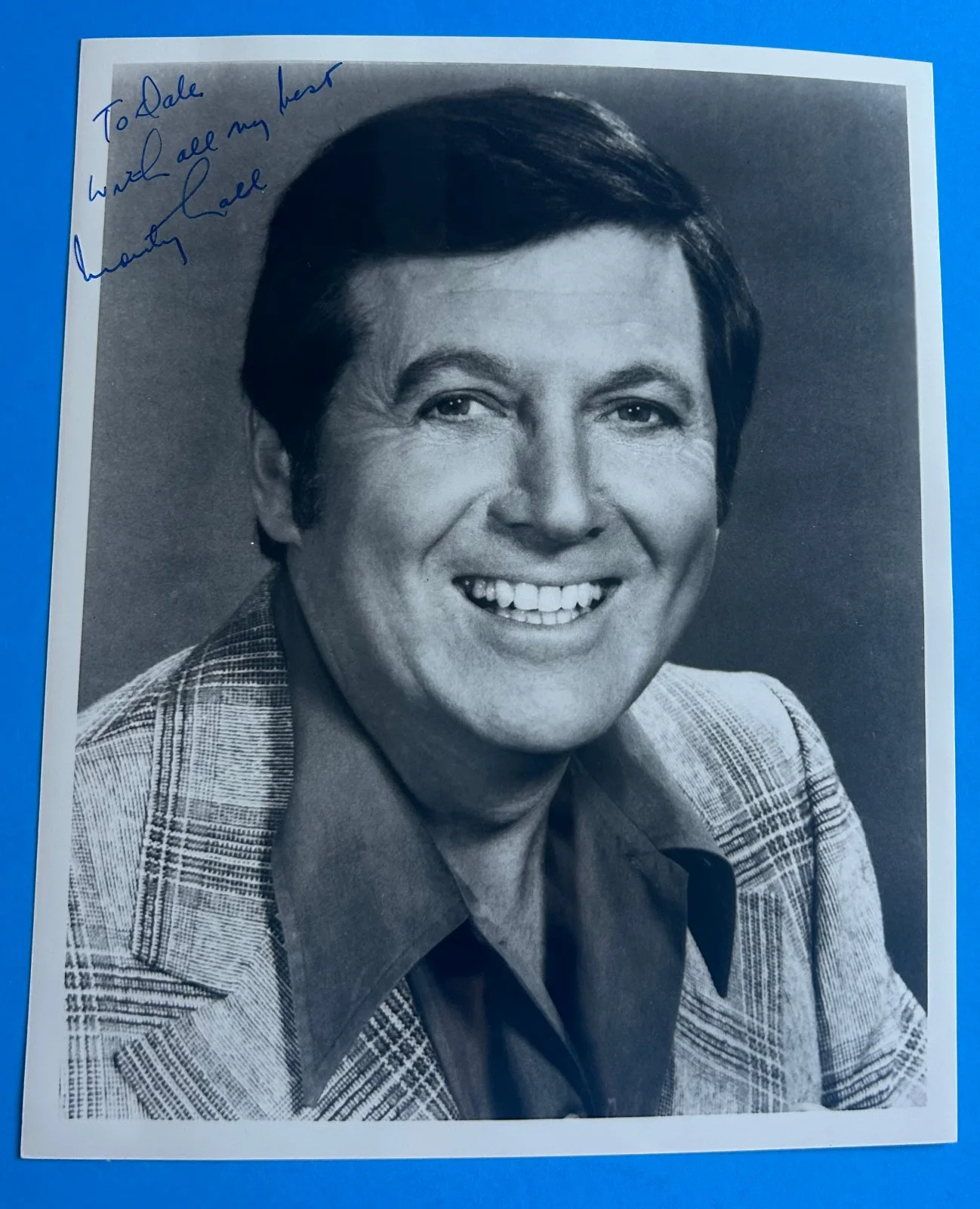 Monty Hall — Monty Hall ( Game Show Host / Let's Make a Deal) Hand Autographed Signed Photo