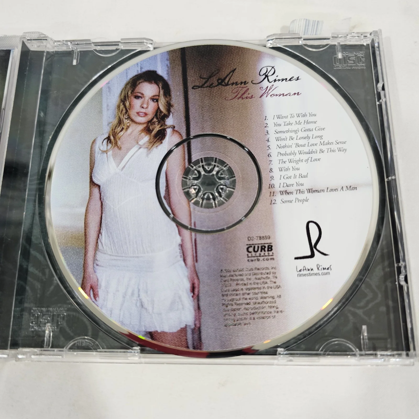 LeAnn Rimes Signed Cd "This woman", image 3